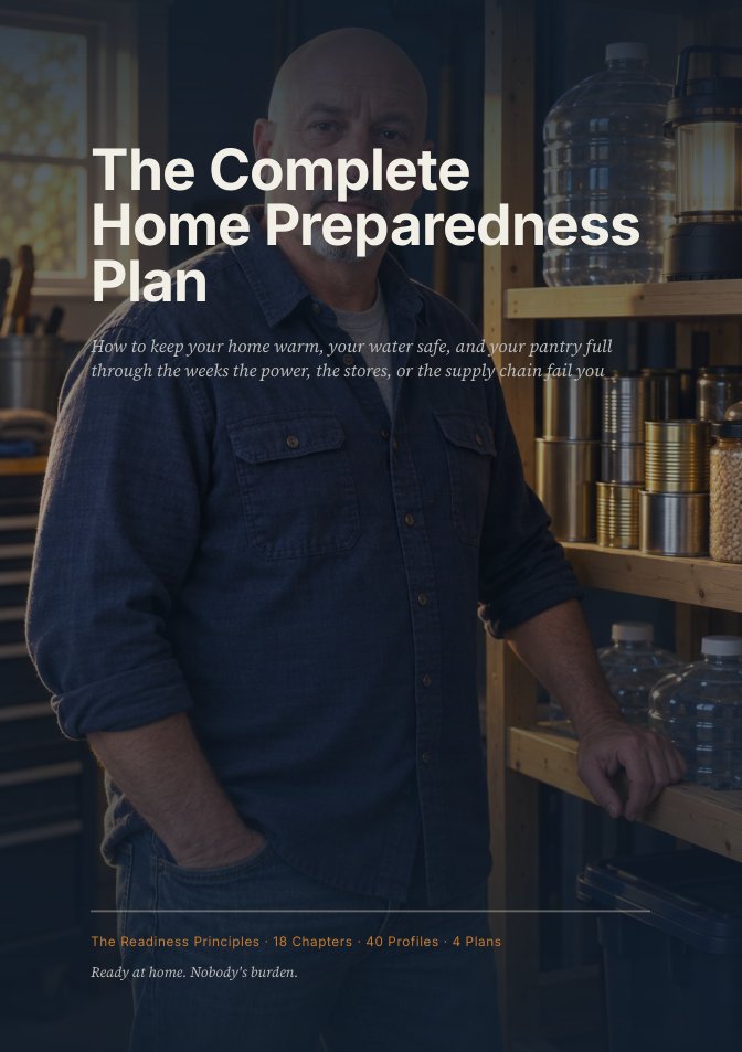 The Complete Home Preparedness Plan โ book cover
